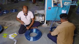 Garden Pipe Mass Production Process. Old Indian Pipe Manufacturing Factory