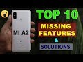 Top 10 Missing Features and Solutions of Xiaomi Mi A2🔥🔥 | Most Useful Apps for Mi A2