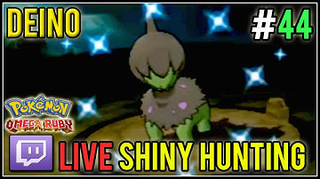 [Live] Shiny Deino at 185 DexNav Encounters | Live Shiny Hunt #44 | Pokemon Omega Ruby