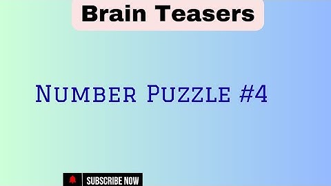 Only geniuses can find the number? #brainteaser 