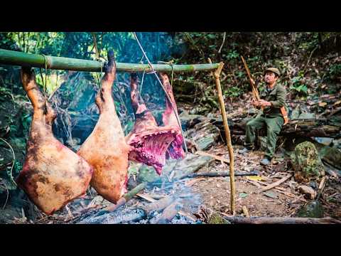 Lots of Real Smoked Wild Boar Meat