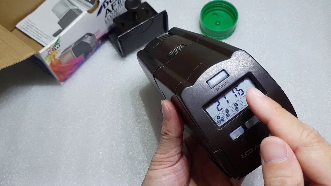 Manual for fish feeding automatic dophin AF012 Hướng dẫn sử dụng máy