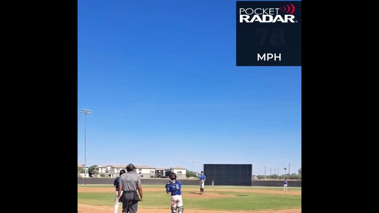 Canon Feist pitching Arizona Senior Fall Classic YouTube
