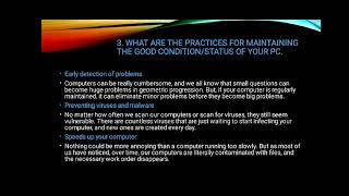 System administration and Maintainance (Configuration)-Activity