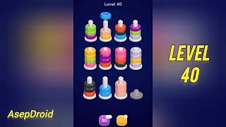 Level 40 - Nut Sort Master Solved