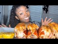 Lobster mukbang  lemon butter sauce