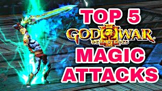 Top 5 God of War 3 Magic Attacks Resimi