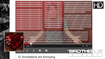 How to disable annotations on YouTube