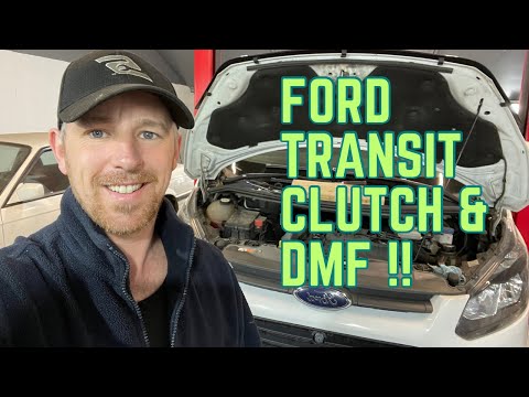 How to Replace the Clutch and DMF on a Ford Transit Custom!