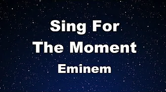 Karaoke♬ Sing For The Moment - Eminem 【No Guide Melody】 Instrumental Karaoke♬ Sing For The Moment - Eminem 【No Guide Melody】 Instrumental