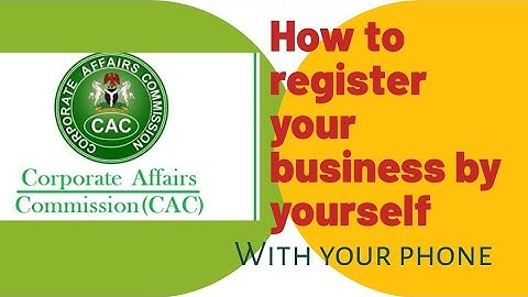 How to register your business with  CAC by yourself,using your phone.       #CAC #DIY