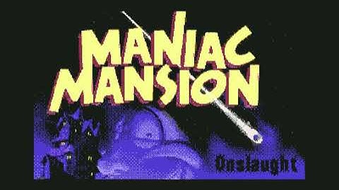 Maniac Mansion Intro By Onslaught  ! Commodore 64 (C64)