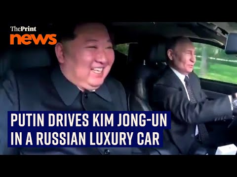 Putin drives North