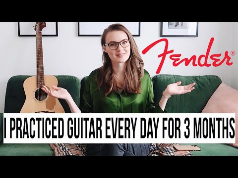 I'VE LEARNT HOW TO PLAY THE GUITAR IN 3 MONTHS | AD | Fender Play App