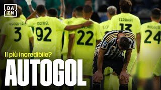 Qual è il PIÙ INCREDIBILE AUTOGOL della storia della Serie A? | Gioco della Mezza | DAZN