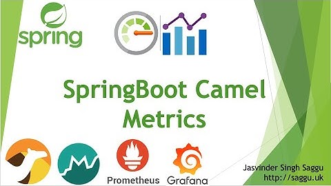 How to collect SpringBoot Camel Metrics using Prometheus and Grafana?