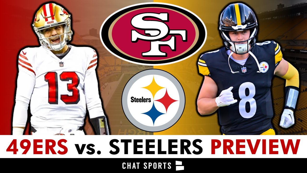 49ers vs. Steelers Week 1 Preview, Matchups To Watch, Keys To The Game