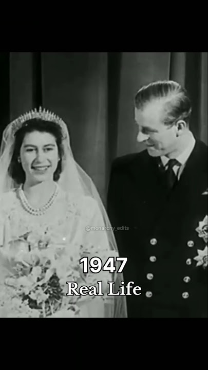 The Crown vs real life wedding of Elizabeth & Philip #britishroyalfamily #thecrown #monarch #queen