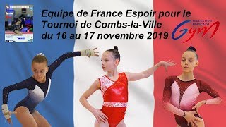 Equipe de France Espoir pour le tournoi de Combs-la Ville-2019