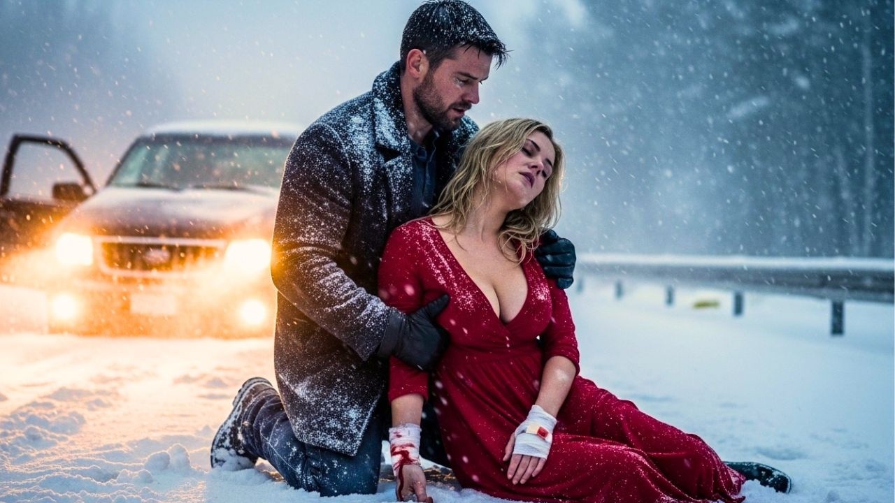 Single Dad Pulled a CEO from the Snowstorm Wreck — Unaware She Was His Boss