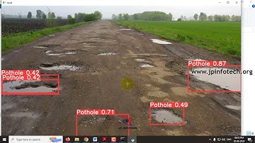 Road Pothole Detection using Deep Learning | Python Final Year Project 2025 | IEEE Project