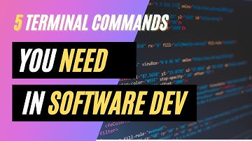 Learn 5 essential command line commands for web development