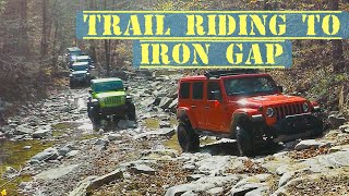 Trail Riding at Iron Gap in AL
