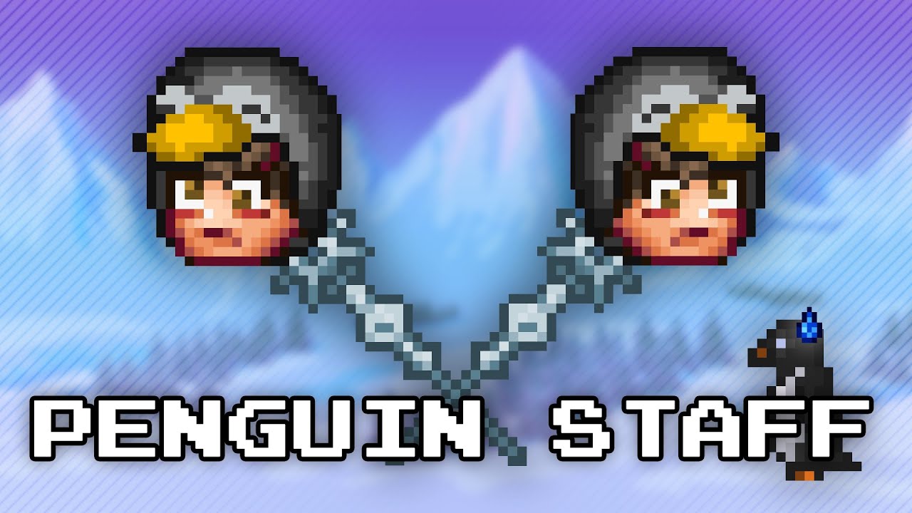 PENGUIN STAFF! Terraria Thorium Mod Highlight YouTube