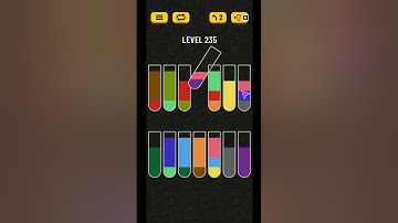 Water Sort Puzzle Level 235 Solved