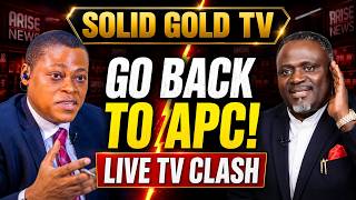 "GO BACK TO APC!" — Arise News Anchor Flips Out On Live TV Over 2027 Election Rules
