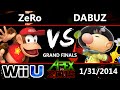 Apex 2015 - ZeRo (Diddy Kong) Vs. Dabuz (Olimar) - Grand Finals - Smash Wii U