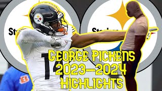 George Pickens 2023-2024 NFL Highlights