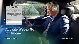 Activate Webex Go for iPhone