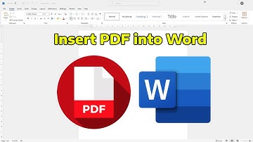 How To Insert PDF into Microsoft Word Document (2025)
