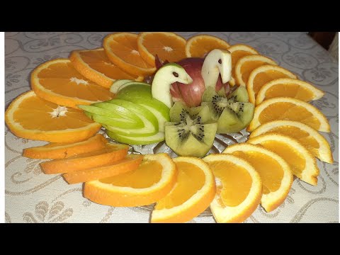 Meyvələrdən bəzəklər / Çox asan və  meyvə kəsimi metodu 😍 MÜTLƏQ SINAYIN 😋/ EASY FRUİT CUTTİNG İDEAS