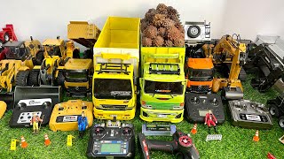 RC #89 R/C dumptruck huina 1536 pro,excavator wl model 16800, huina 1593,truck trailer,loader