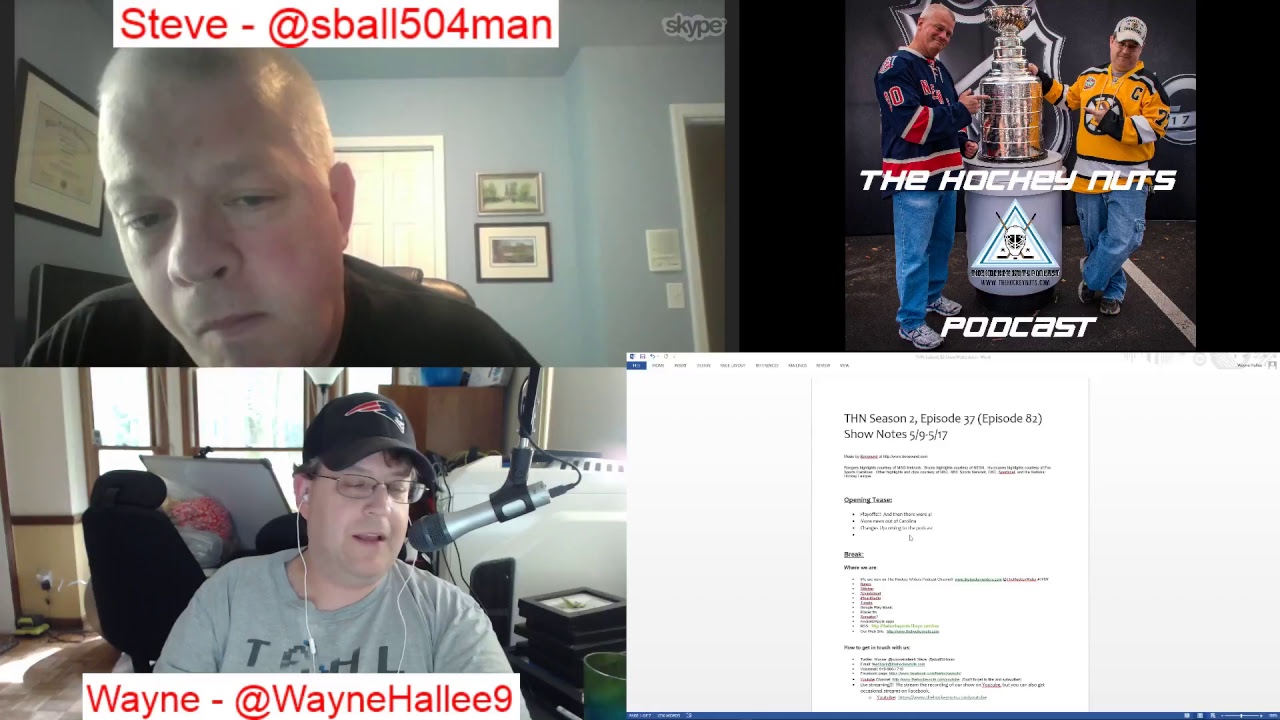 Live Stream | NHL News of the week | The Hockey Nuts Podcast