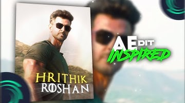 Hrithik Roshan⚡️| Dpunk Inspired Edit | Alight Motion Preset
