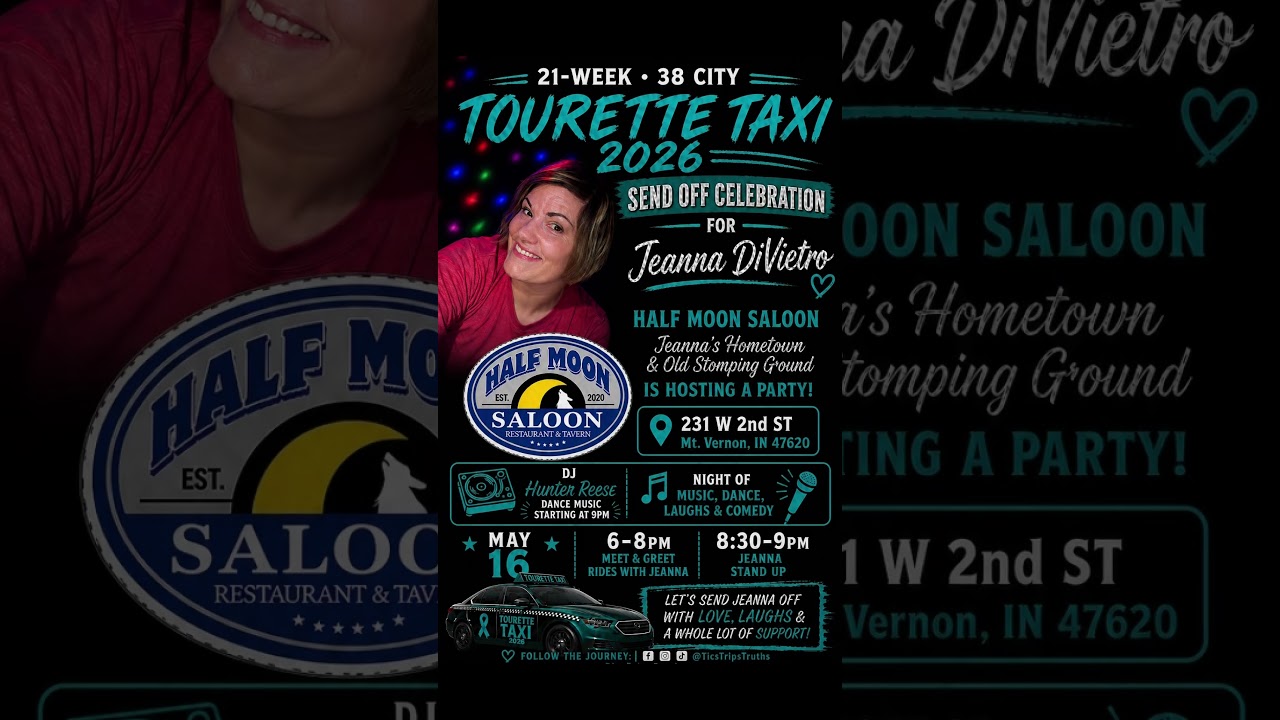 #TouretteTaxi2026 #TicsTripsTruths