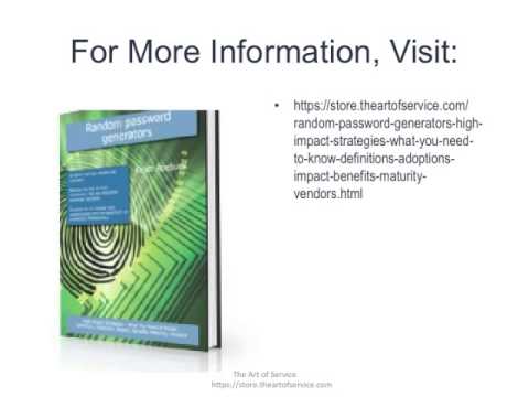 Random password generators  High impact Strategies   What You Need to Know  Definitions  Adoptions