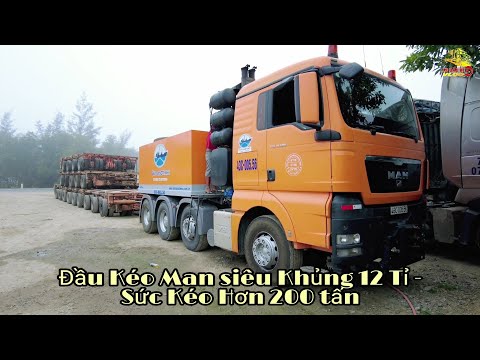 Video Trải Nghiệm Đầu Kéo MAN 12 Tỉ - Siêu Khủng Với Sức Kéo... - youtube
