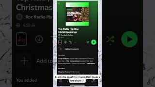 🎧 Dive into the Roc Radio Spotify Playlist! All music from episodes in one spot. 🔥 #spotify