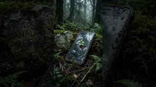 Fix Your Digital Burnout: The Analog Refuge 🦍🌲🔇#StoicMindset #shorts