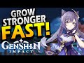 GENSHIN IMPACT HOW TO GET STRONG FAST! - How To Farm Artifacts With No Resin!