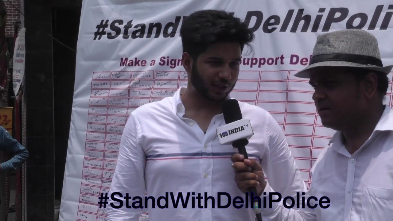 StandWithDelhiPolice | Signature Campaign at Maujpur Chowk | Mohit Choudhry | Lead Delhi
