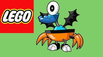 How to Build LEGO Mixels - Flurr & Kraw Mix - Stop Motion Build