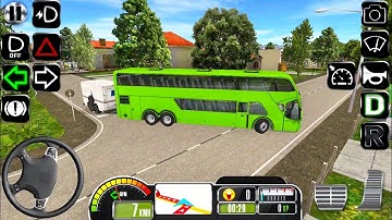 Coach Bus With Trailer - Bus Simulator 2020 Original - Android Gameplay