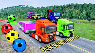 Car, Tractor, Truck, Bus, Train and Flight Transportation - #816 | BeamNG drive #Live