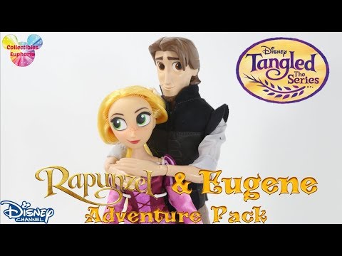 UNBOXING: JCPenney Disney Collection: Rapunzel & Eugene Adventure Pack Dolls Review
