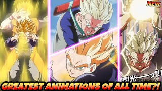 INSANELY BUSTED LR & ANIMATIONS! INT SSJ Gohan Trunks Part 2 Details | Dragon Ball Z Dokkan Battle
